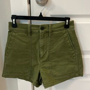 Madewell Olive Green Shorts